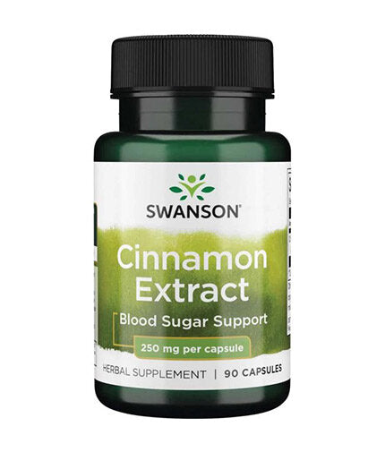 Cinnamon Extract 250 mg - 90 капсули  Swanson - Nutra Best Bulgaria