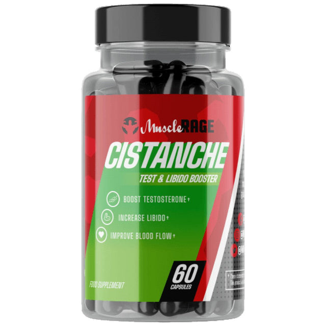 Cistanche | Tubolosa Extract ~ Test & Libido Booster - 60 капсули  Muscle Rage - Nutra Best Bulgaria