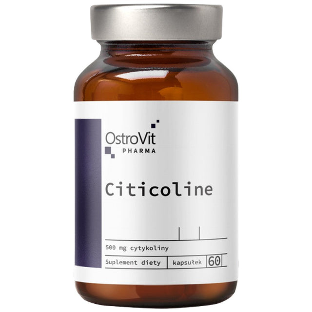 Citicoline 250 mg 60 капсули  OstroVit - Nutra Best Bulgaria