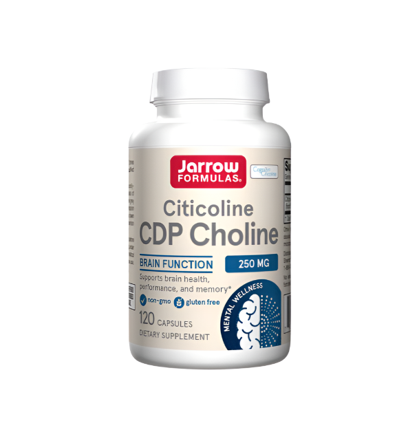 Citicoline (CDP Choline) 250mg. / 120 Caps.  Jarrow Formulas - Nutra Best Bulgaria