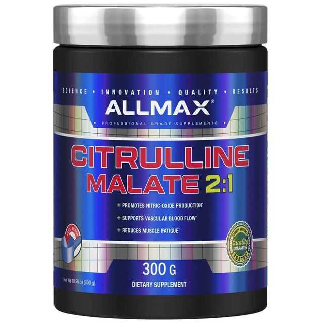 Citrulline Malate Powder - 300 грама  AllMax Nutrition - Nutra Best Bulgaria