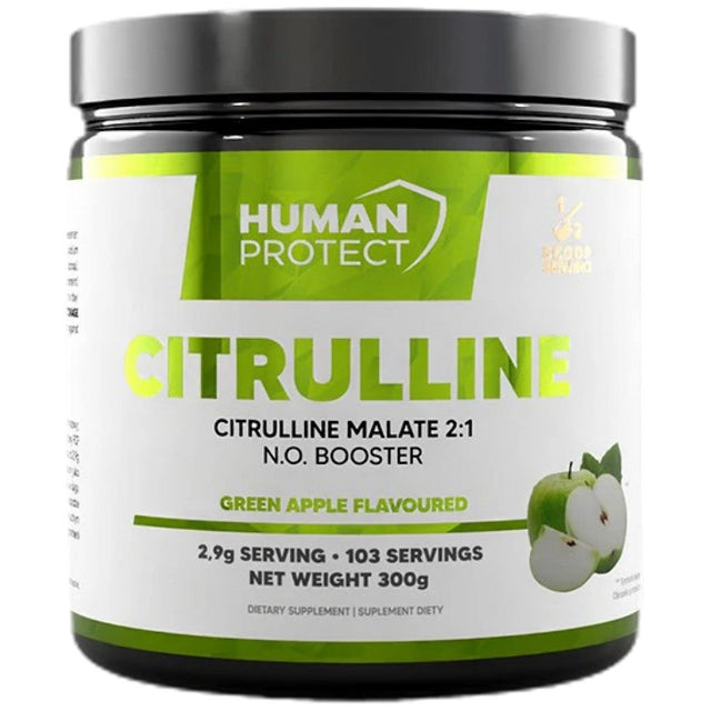 Citrulline Malate Powder - 300 грама  Human Protect - Nutra Best Bulgaria