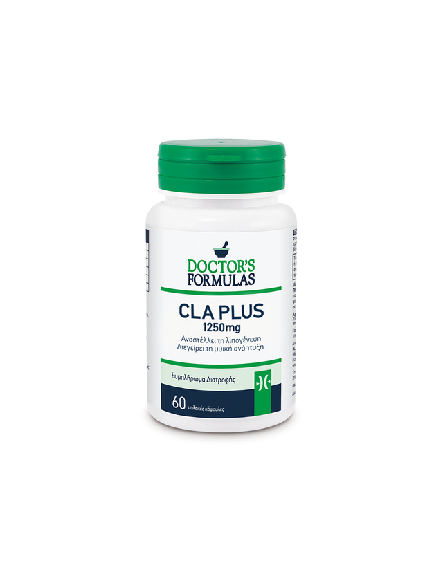 КЛА здравословно отслабване - Cla Plus, 1250 mg, 60 софтгел капсули Doctor’s Formulas  Doctor’s Formulas - Nutra Best Bulgaria