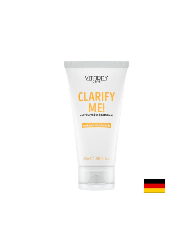 Маска за лице с червена глина и лайм Clarify Me, 50 ml  Vitabay - Nutra Best Bulgaria