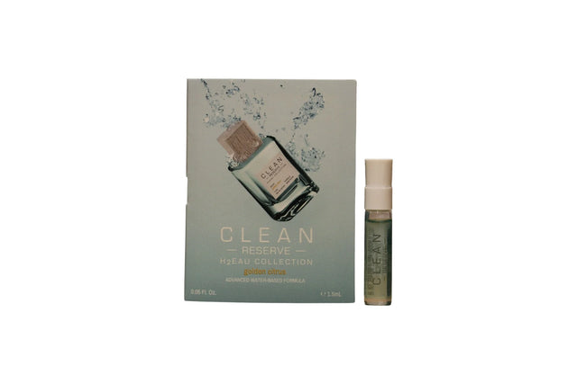 Clean, H2Eau Golden Citrus, Eau De Parfum, Unisex, 1.5 ml *Vial  Clean - Nutra Best Bulgaria