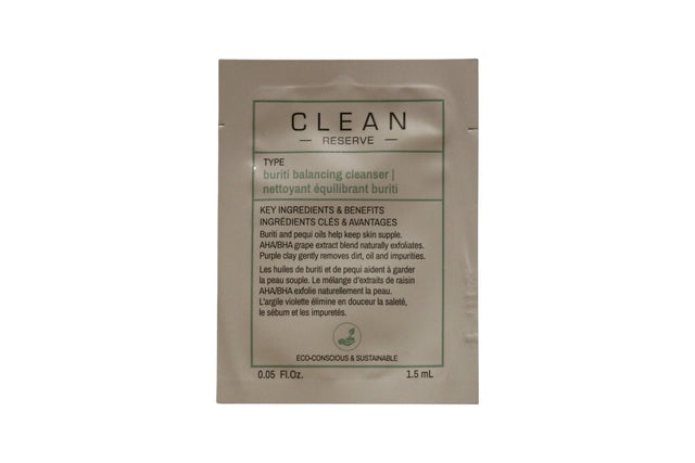 Clean, Reserve, Buriti & Aloe, Purifying, Body Wash, 1.5 ml *Sample  Clean - Nutra Best Bulgaria