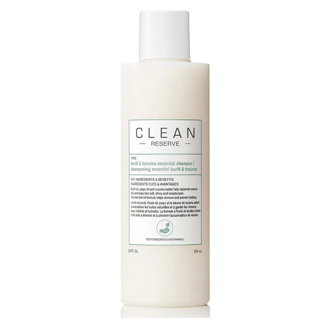 Clean, Reserve, Buriti & Tucuma, Hair Shampoo, For Moisturizing, 296 ml  Clean - Nutra Best Bulgaria