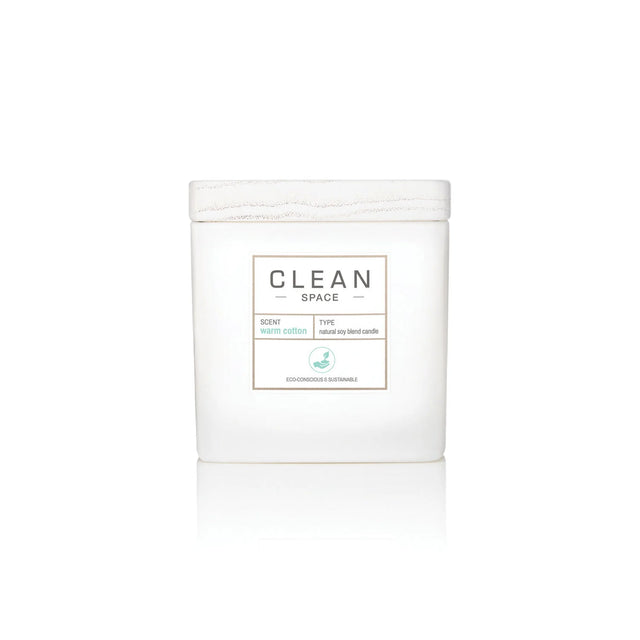 Clean, Space Warm Cotton, Scented Candle, 227 g  Clean - Nutra Best Bulgaria
