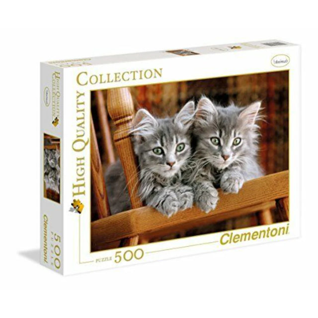 Clementoni, High Quality Collection, Kittens, Puzzle, Unisex, 500 pcs  Clementoni - Nutra Best Bulgaria