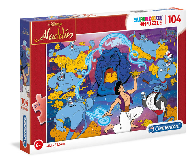 Clementoni, SuperColor, Aladyn, Puzzle, Unisex, 6+ years, 104 pcs  Clementoni - Nutra Best Bulgaria