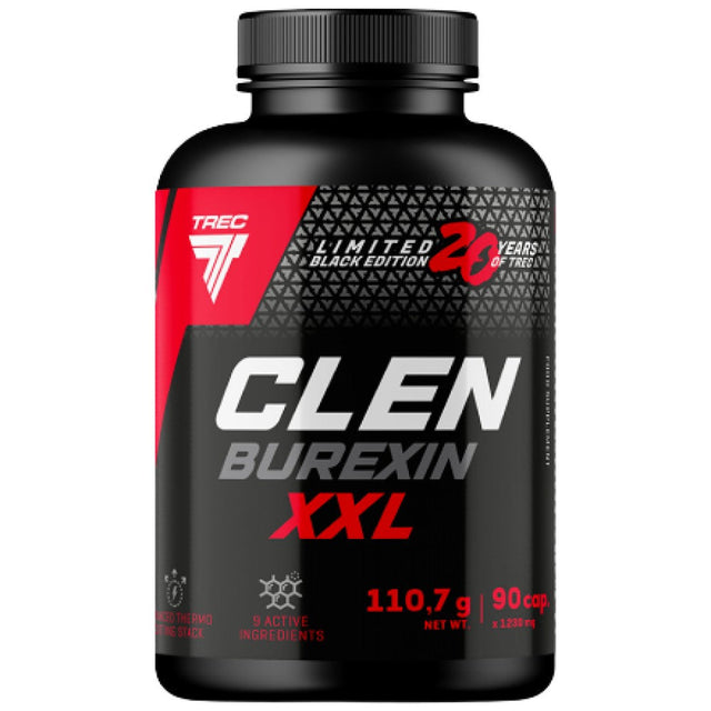 ClenBurexin XXL | 20 Years of Trec - Limited Black Edition - 90 капсули  Trec Nutrition - Nutra Best Bulgaria