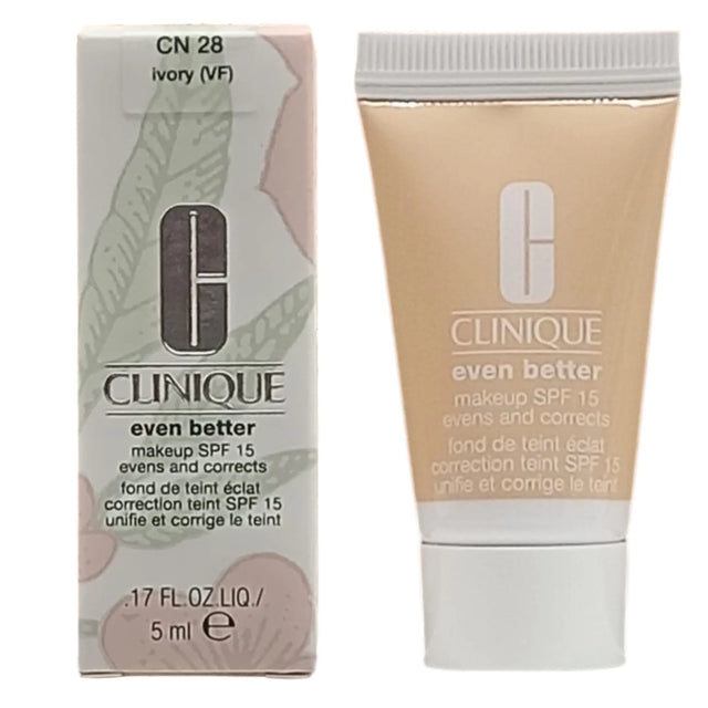 Clinique, Even Better, Paraben-Free, Hydrating, Liquid Foundation, CN 28, Ivory, SPF 15, 5 ml *Sample  Clinique - Nutra Best Bulgaria