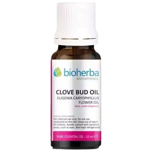 Clove Bud Oil - 10 мл  Bioherba - Nutra Best Bulgaria