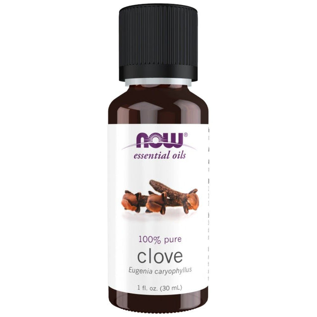 Clove Oil | 100% Pure Eugenia Caryophyllus - 30 мл  NOW Foods - Nutra Best Bulgaria
