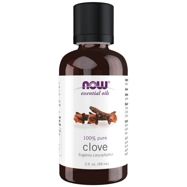 Clove Oil | 100% Pure Eugenia Caryophyllus - 59 мл  NOW Foods - Nutra Best Bulgaria