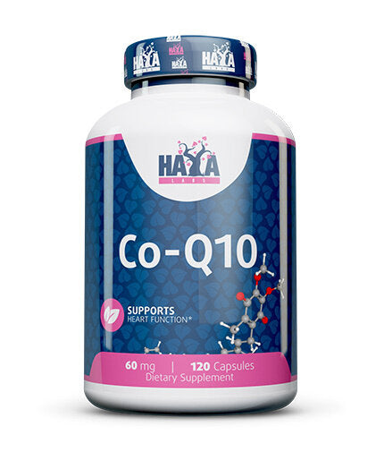 Co-Q10 60mg. / 120 caps.  Haya Labs - Nutra Best Bulgaria