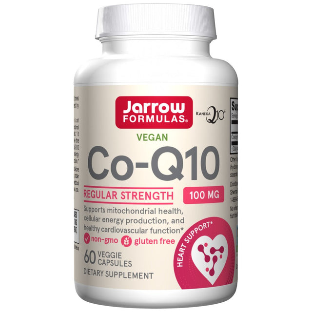 Co-Q10 (Ubiquinone) 100 mg - 60 капсули  Jarrow Formulas - Nutra Best Bulgaria