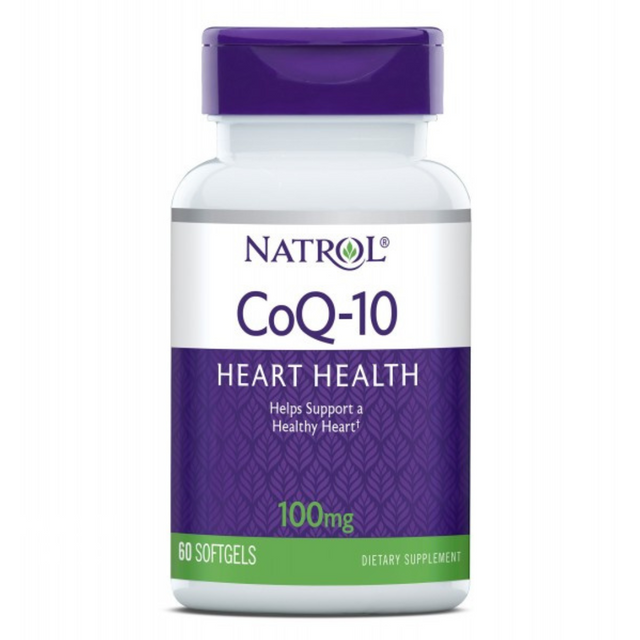 CoQ-10 100mg - Антиоксидант 60 caps  Natrol - Nutra Best Bulgaria