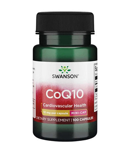 CoQ10 10 mg - 100 капсули  Swanson - Nutra Best Bulgaria