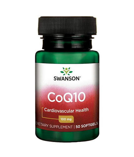 CoQ10 100 mg - 50 Гел капсули  Swanson - Nutra Best Bulgaria