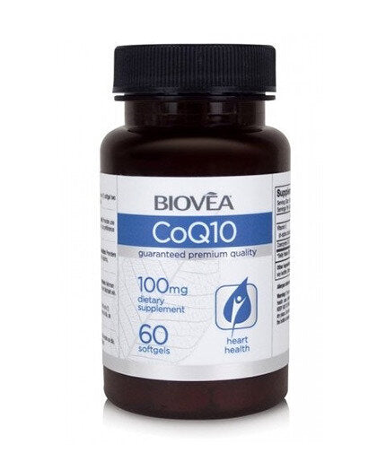 CoQ10 100 mg / 60 Caps  Biovea - Nutra Best Bulgaria