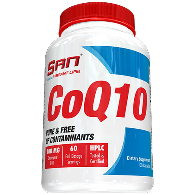 CoQ10 100 mg - 60 капсули  SAN - Nutra Best Bulgaria