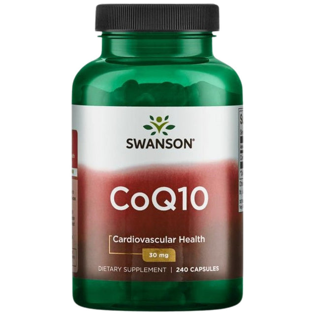 CoQ10 30 mg - 240 капсули  Swanson - Nutra Best Bulgaria