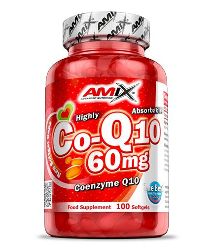 Coenzyme Q10 60 mg. / 100 Softgels.  AMIX - Nutra Best Bulgaria