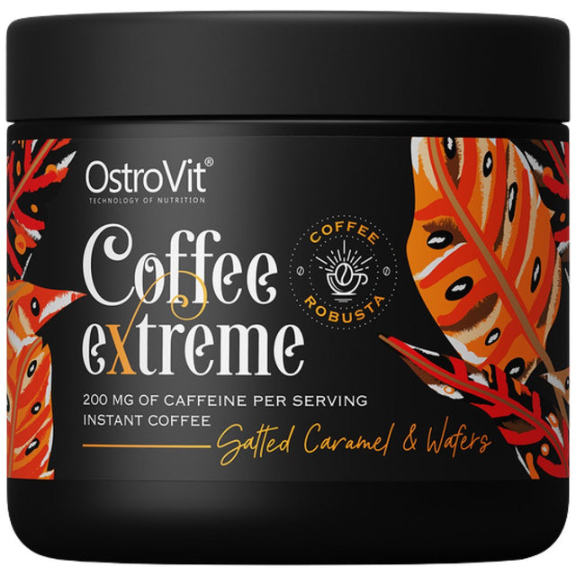 Coffee Extreme | Natural Robusta ~ Flavored Instant Coffee 150 грама  OstroVit - Nutra Best Bulgaria