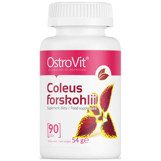 Coleus Forskohlii 90 Таблетки  OstroVit - Nutra Best Bulgaria