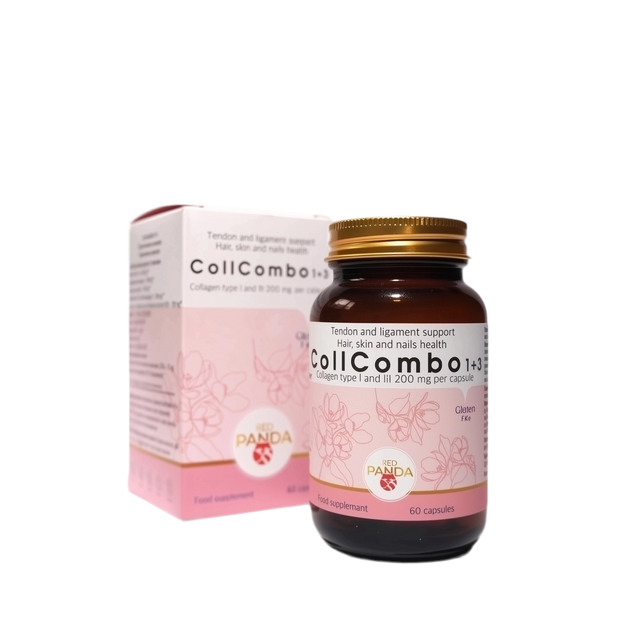 CollCombo 1+3 – 60 капсули | Комплекс за съединителна тъкан и мускулно възстановяване  Red Panda - Nutra Best Bulgaria