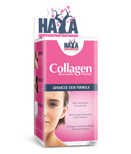 Collagen 500 mg / 90 Caps  HAYA LABS - Nutra Best Bulgaria