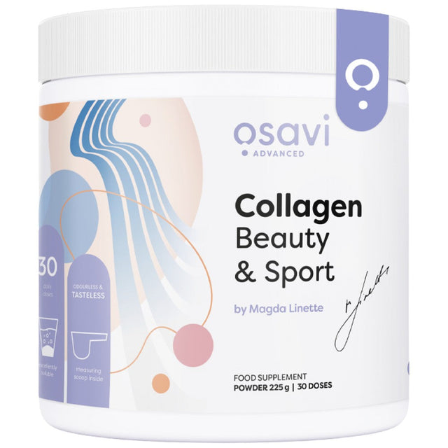 Collagen Beauty & Sport by Magda Linette - 225 грама  Osavi - Nutra Best Bulgaria
