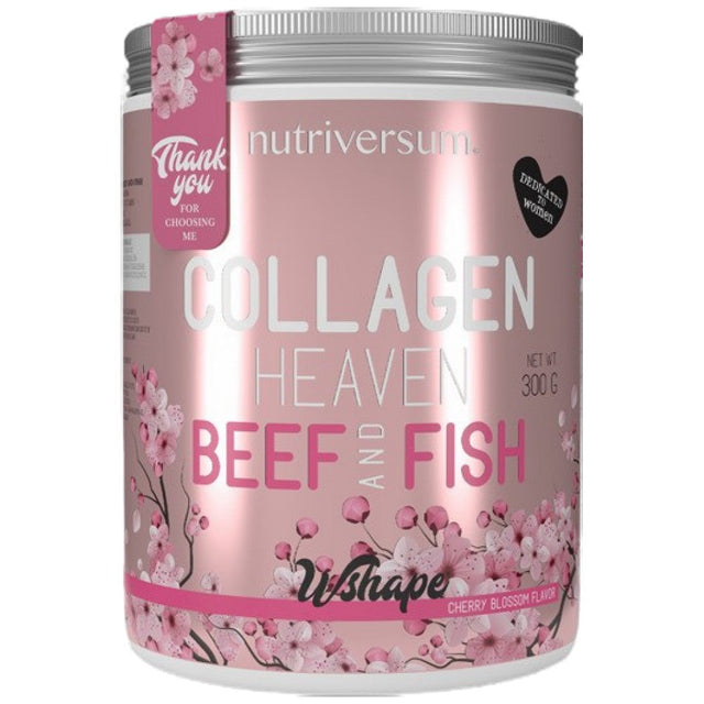 Collagen Heaven | Beef & Fish Hydrolyzed - 300 грама  Nutriversum - Nutra Best Bulgaria