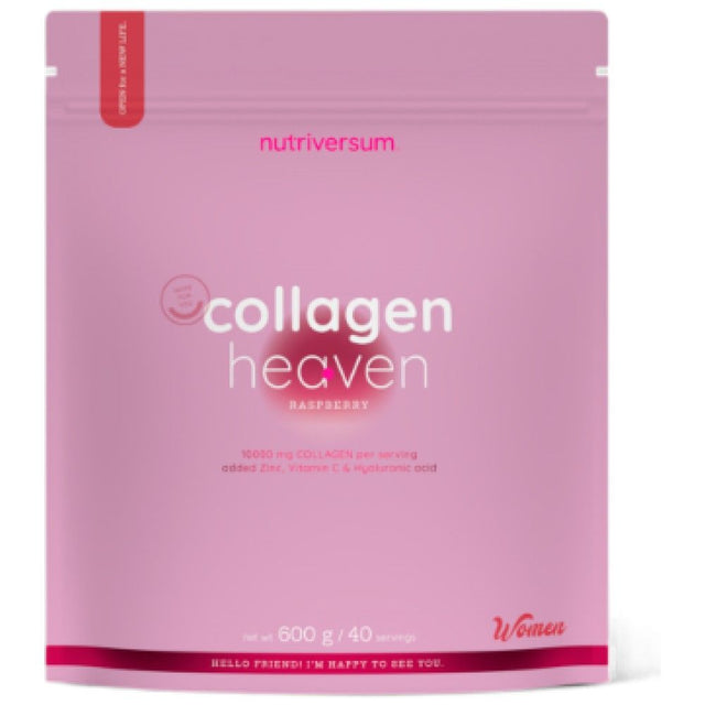 Collagen Heaven | added Zinc, Vitamin C and Hyaluronic Acid - 600 грама  Nutriversum - Nutra Best Bulgaria