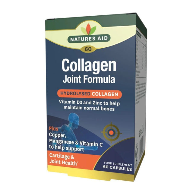 Колаген формула за стави (Collagen Joint Formula) 60 капсули, Natures Aid  NATURES AID - Nutra Best Bulgaria