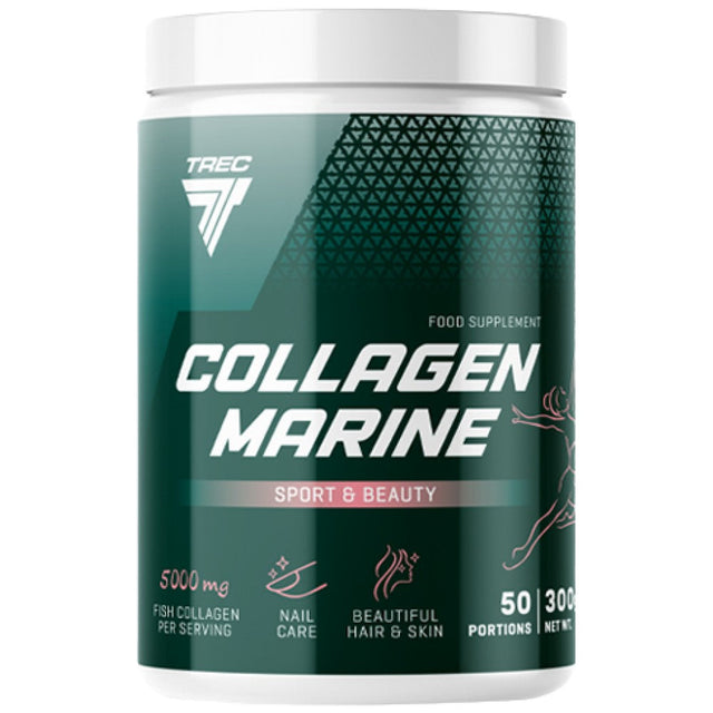 Collagen Marine | with Hyaluronic acid & Vitamins - 300 грама  Trec Nutrition - Nutra Best Bulgaria