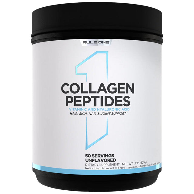 Collagen Peptides | with Hyaluronic Acid - 525 грама  Rule1 - Nutra Best Bulgaria