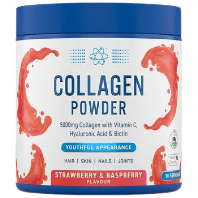 Collagen Powder | with Hyaluronic Acid & Vitamin C - 165 грама  Applied Nutrition - Nutra Best Bulgaria