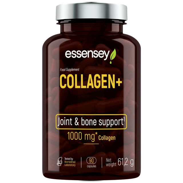 Collagen+ | with Vitamin C - 90 капсули  ESSENSEY - Nutra Best Bulgaria