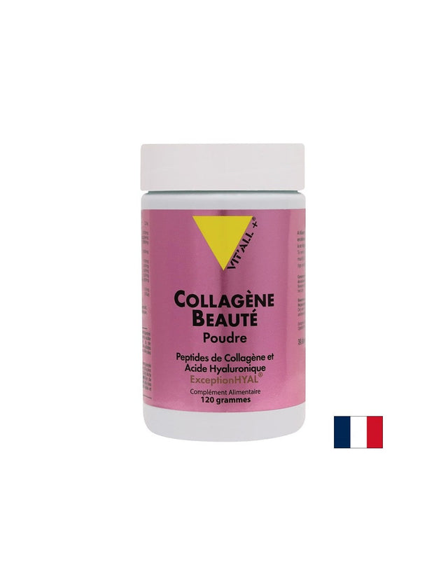 Коса, кожа, нокти - Колаген Бюти - Collagene Beaute, 120 g прах  Vit'all Plus - Nutra Best Bulgaria
