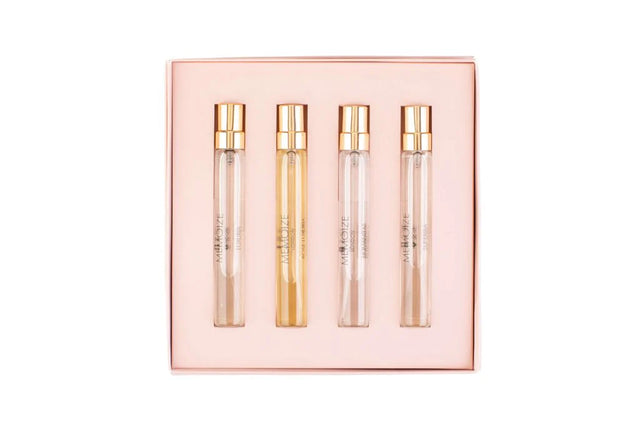 Collection II Set Memoize: Humanitas, Extrait De Parfum, Unisex, 7.5 ml + Superbia, Extrait De Parfum, Unisex, 7.5 ml + Luxuria, Extrait De Parfum, Unisex, 7.5 ml + Rose Luxuria, Eau De Parfum, Unisex, 7.5 ml  Memoize - Nutra Best Bulgaria