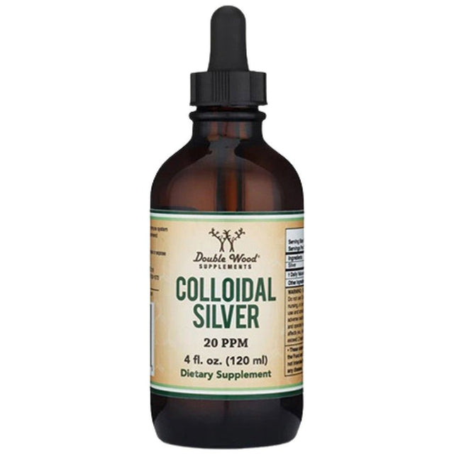 Colloidal Silver 20 PPM - 120 мл  Double Wood - Nutra Best Bulgaria