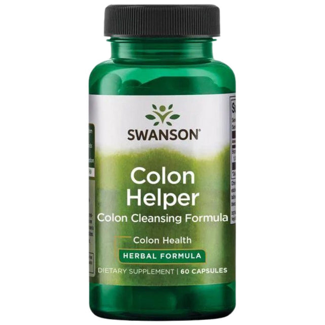 Colon Helper - 60 капсули  Swanson - Nutra Best Bulgaria