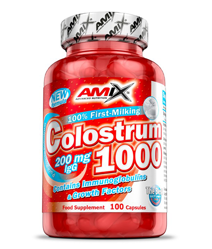 Colostrum 1000mg. / 100 Caps.  AMIX - Nutra Best Bulgaria