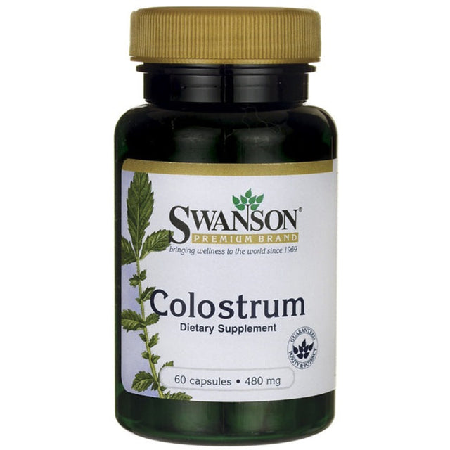 Colostrum 480 mg 60 капсули  Swanson - Nutra Best Bulgaria