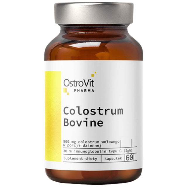 Colostrum Bovine 400 mg | 30% Immunoglobulin G 60 капсули  OstroVit - Nutra Best Bulgaria