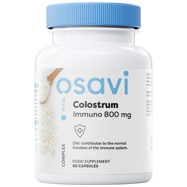 Colostrum Immuno 800 mg - 60 капсули  Osavi - Nutra Best Bulgaria