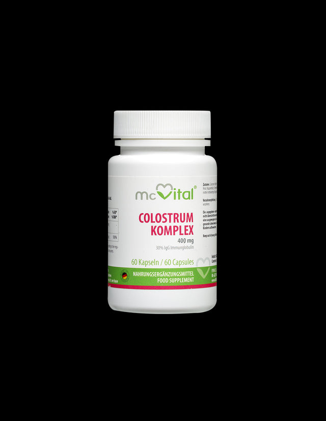 Имунитет - Коластра + Фолиева киселина - Colostrum Komplex, 60 капсули  Vitabay - Nutra Best Bulgaria