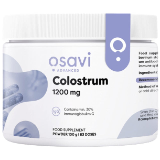 Colostrum Powder 1200 mg - 100 грама  Osavi - Nutra Best Bulgaria